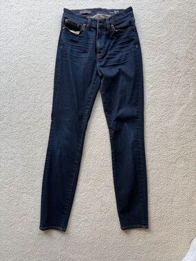 J. Crew Dark Indigo Skinny Jeans